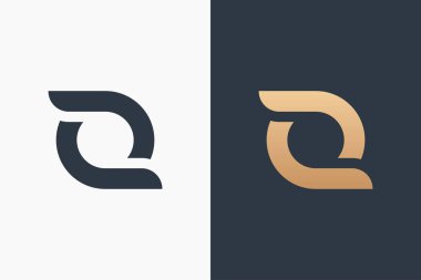 Letter O Logo Şablon Tasarım Vektör İllüstrasyon