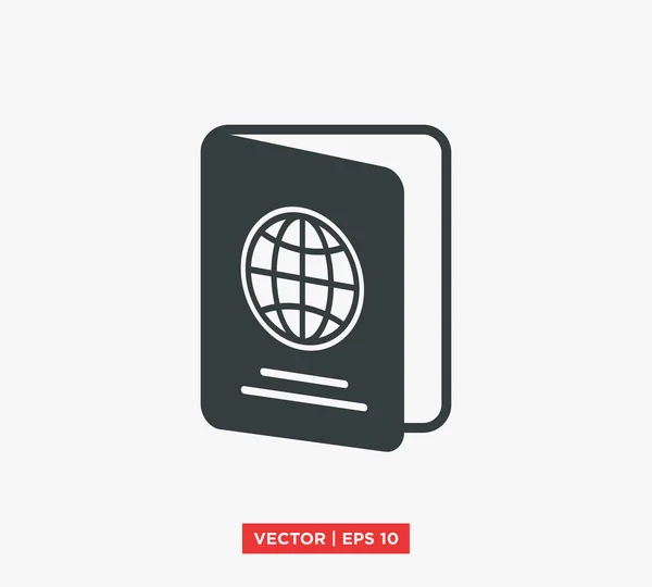 Паспорт Піктограма Векторні ілюстрації — стоковий вектор