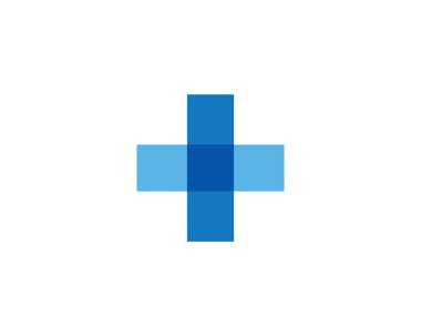 Artı Tıbbi Çapraz Logo Simge Vektör