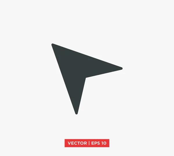 Pointer Arrow Icon Vector Illustration — Stock Vector