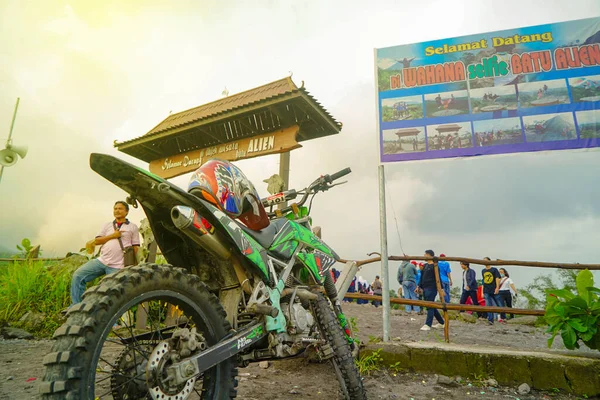 Április 2018 Yogyakarta Jeep Merapi Lava Tour Kaland Egy Kikapcsolódás — Stock Fotó