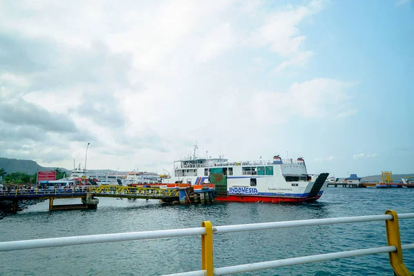 Бали Индонезия Апреля 2020 Года Пассажирские Лодки Запрещены Плаванию Апреля — стоковое фото
