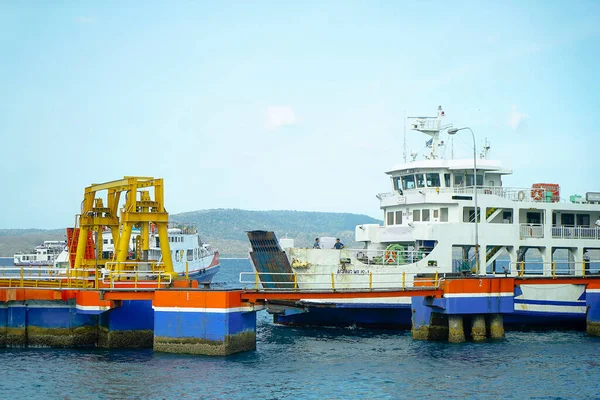 Bali Indonesia April 2020 Passenger Boats Prohibited Sailing April June — Stock Photo, Image