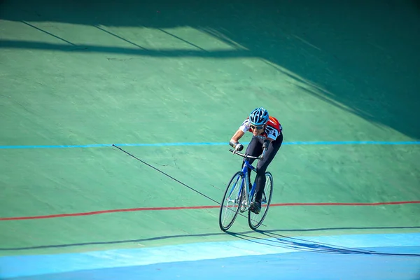 Surakarta Indonesia June 2020 Action Tracking Para Cycling Shot Training — Stock Photo, Image