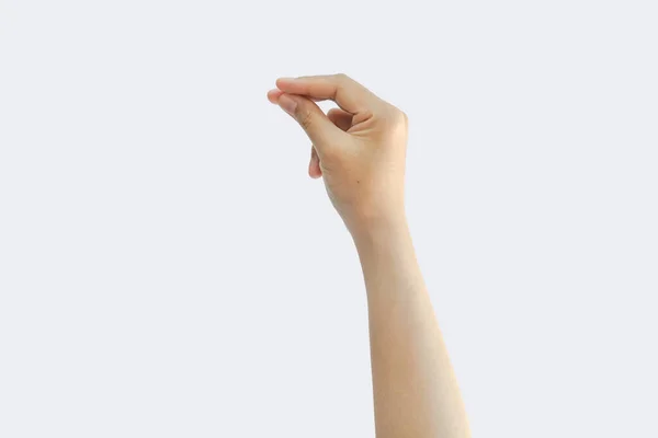 Hand Posture Click Isolated — Stock Photo, Image