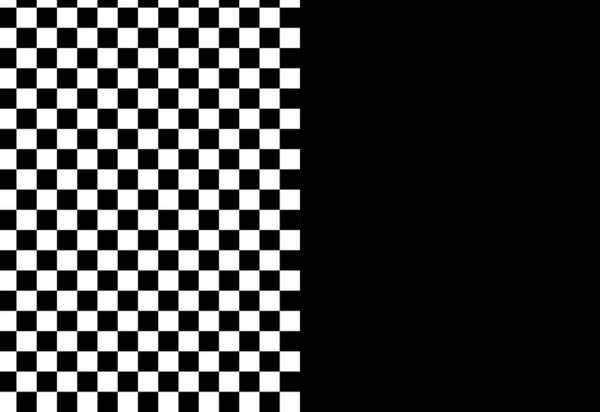 Abstraktní Kostkovaná Textura Černá Bílá — Stock fotografie