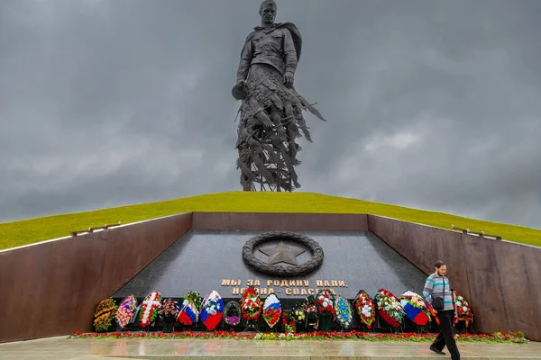 Russland Region Twer Stadt Rschew September 2020 Rschew Denkmal Für — Stockfoto