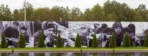 Rusya, Tver bölgesi, Rzhev şehri, 14 Eylül 2020: Rzhev Anıtı Sovyet Askeri