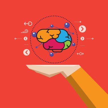 elinde yaratıcı beyin