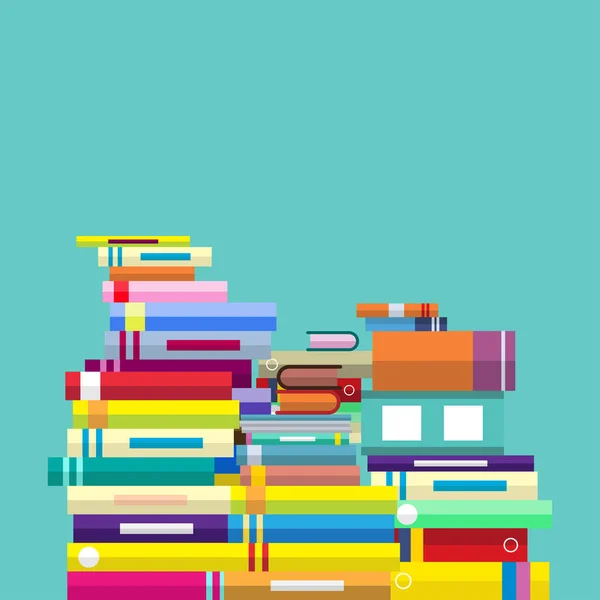 Libro concepto de educación — Vector de stock