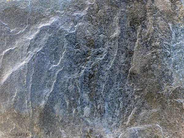 固体古い石の銀色の不均一な構造 — ストック写真