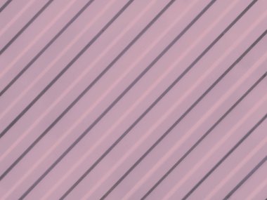 Çapraz düz oyuklardan oluşan pembe kıvrımlı yüzey