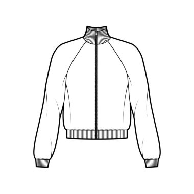 Uzun kollu fermuarlı eşofman üstü, pamuk-formalı, günlük formalı, raglan, kaburgalı.... 