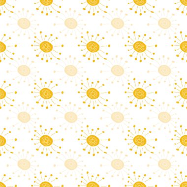 Güneş ışığı genel olarak pürüzsüz desen vektör karalama biçim illüstrasyonunu tekrarlar