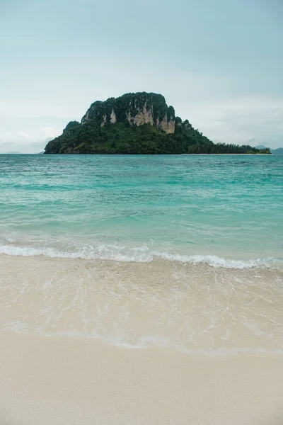 Güzel Bir Manzara Plaj Okyanus Adası — Stok fotoğraf