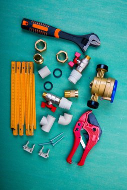 Su sayacı ve sıhhi tesisat araçları, polipropilen, metal-plastik ve Pvc Boru