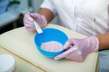 Aljinat maskesi aljinat maske yüz ve vücut için