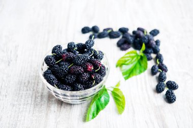 Cam vazoda kara dut. Morus