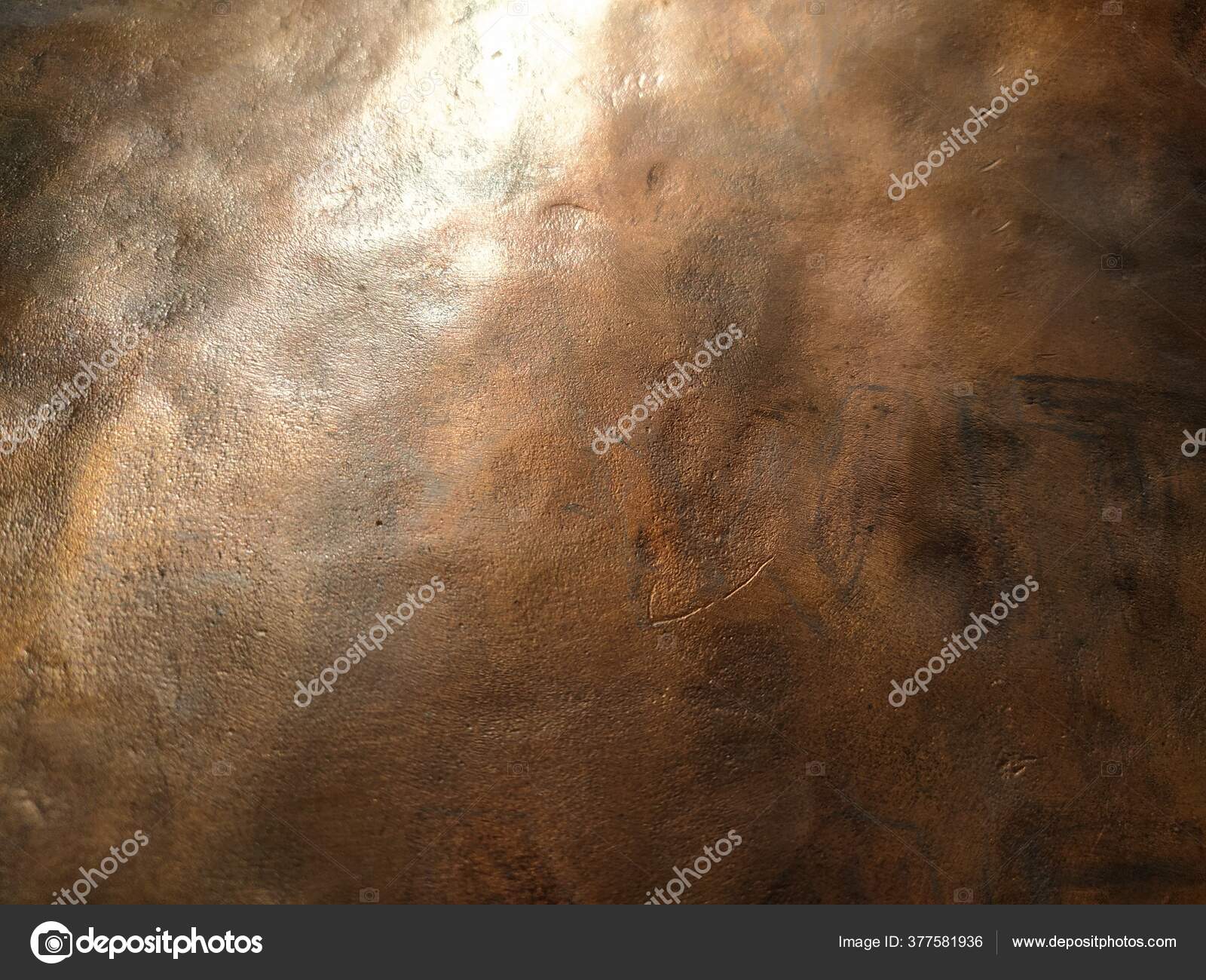 Bronze or Copper Metal Texture Background Stock Image - Image of