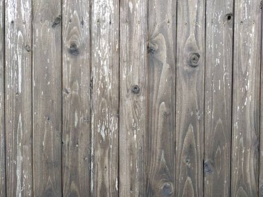 Kalas dokusu. Çivilenmiş tahtalar. Eski ahşabın arka plan fotoğrafı. Doğal ahşap arka plan dokusu. Gri ahşap gölgeler açıkta.