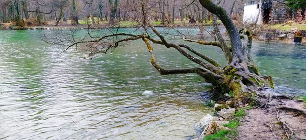 Rio Miliacka Sarajevo Bósnia Herzegovina Fontes Rio Milacki Nas Montanhas — Fotografia de Stock