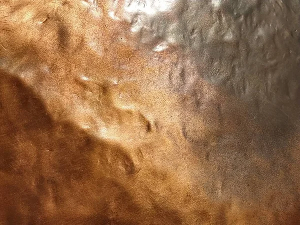 Copper texture background. Bronze color and metal texture