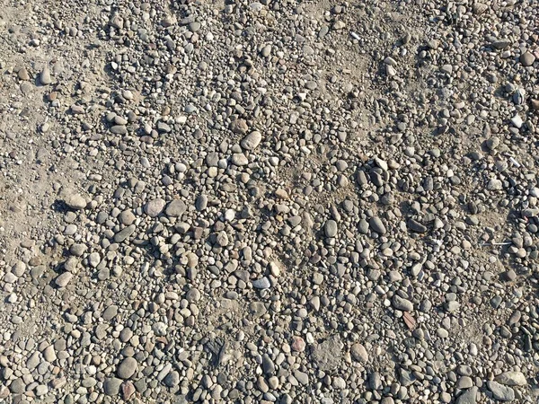 Фон Серых Камней Маленький Большой Гравий Естественный Фон — стоковое фото