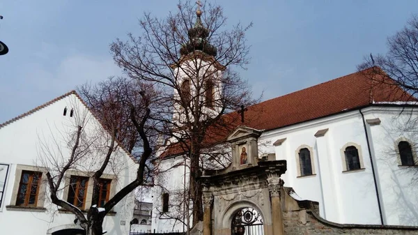 Szentendre Budapešť Maďarsko Března2020 Staré Ulice Saint Endre Szentendre Jaro — Stock fotografie