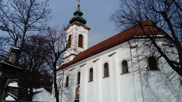 Szentendre Budapeszt Węgry Marca 2020 Stare Ulice Saint Endre Szentendre — Zdjęcie stockowe