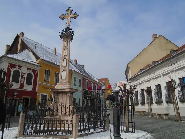 Szentendre Budapest Hongrie Mars 2020 Vieilles Rues Saint Endre Szentendre — Photo