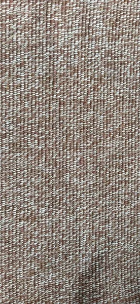 close up of fabric texture for background. Woven coarse cotton fabric with white, beige and brown threads. Banner