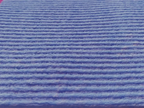 Lilac Purple Striped Ribbed Fabric Close Shot Dish Washing Sponge — Stock Photo, Image