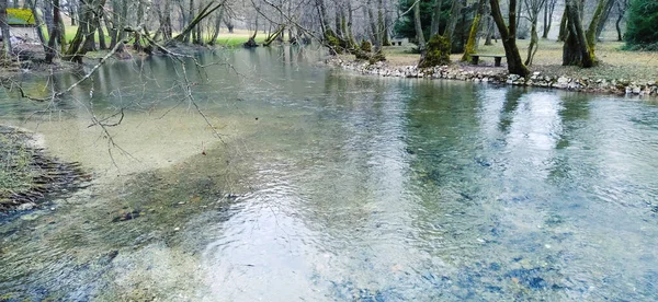 Río Miliacka Sarajevo Bosnia Herzegovina Fuentes Del Río Milacki Las —  Fotos de Stock