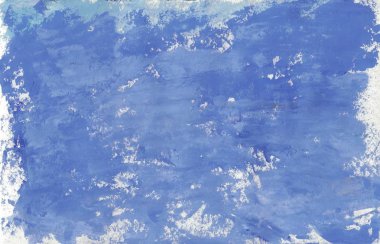 Indigo mavi dokulu arka plan akrilik ile boyanmış