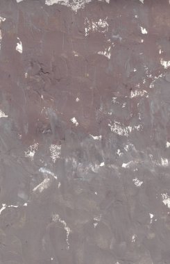 Akrilik lerle boyanmış gri dokulu arka plan