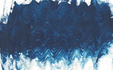 Deniz dalgaları arka plan akrilik ile boyanmış