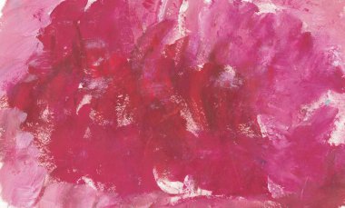 Kırmızı ve pembe arka plan akrilik ile boyanmış