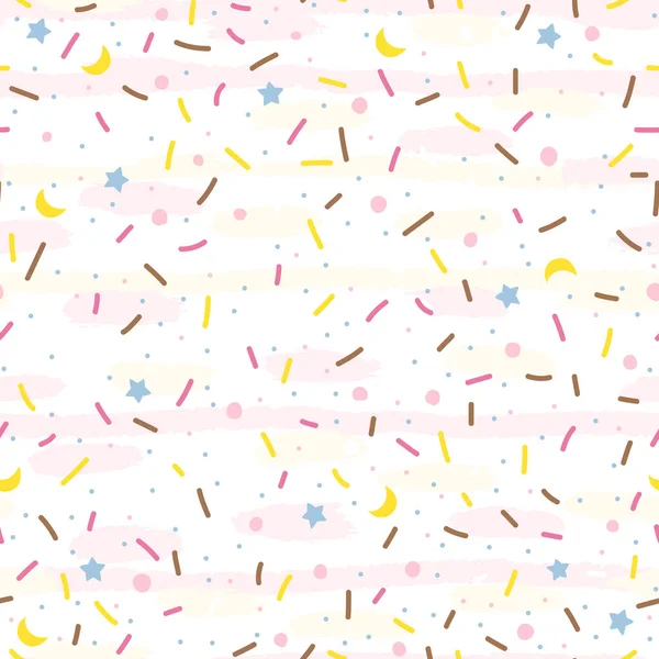 Sugar sprinkle background — Stock Vector