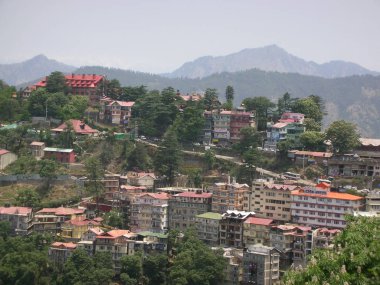 Hindistan'da küçük bir tepe kasaba