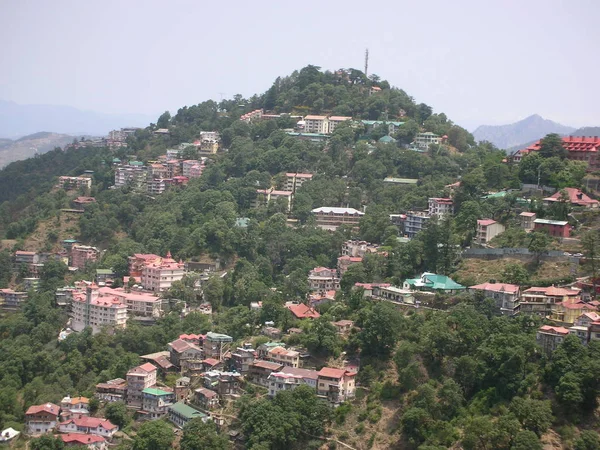 Krajobraz Miasta Shimla Indie — Zdjęcie stockowe