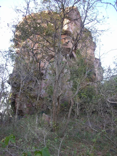 Site Unesco Dans Montagne Rocheuse — Photo