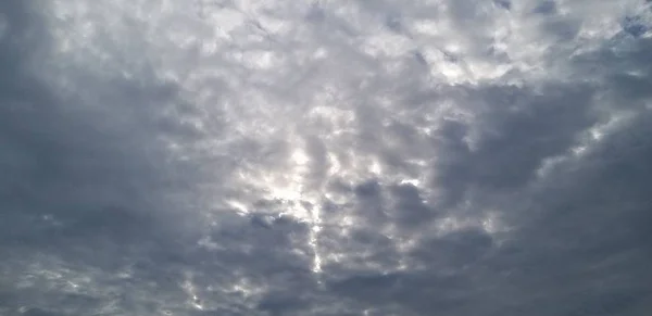 空の雲の形は — ストック写真