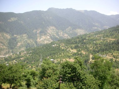  Kırsal bir bölgenin manzarası