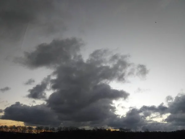 Une Étude Des Nuages Pluie — Photo