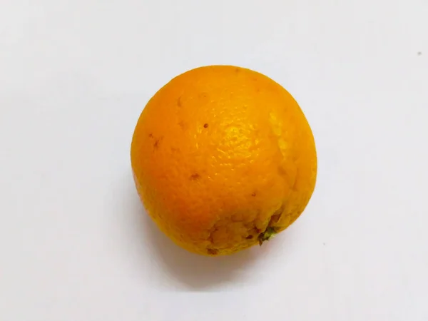 Eating Orange Summer — Stock Photo, Image