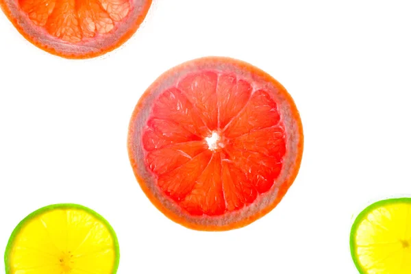 Екзотичні фрукти цитрусові — стокове фото