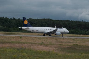 Havaalanı veya yakınında uçak.