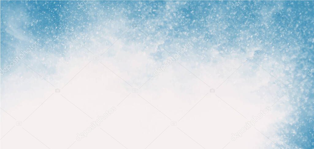 white sky watercolor background