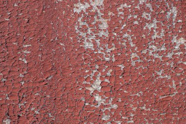 Yaşlandıkça çatlayan ve bir desen oluşturan boya.