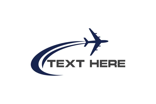 Uçak simgesi vektör illüstrasyon tasarım Logo Şablonu, Uçak şirket logosu, Seyahat Logo, Uçak - vektör logosu kavram illüstrasyon. Nakliye veya seyahat şirketi için uçak işareti. Uçuş uçağı. Uçak logotürü, Uçan kulüp,